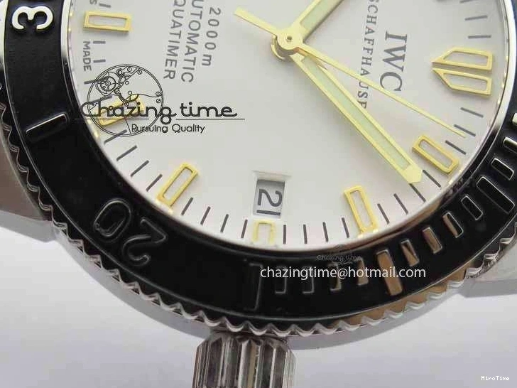 MIROTIME 0226 Aquatimer Automatic SS Noob Best Edition White Dial On SS Bracelet A Lightweight 7251